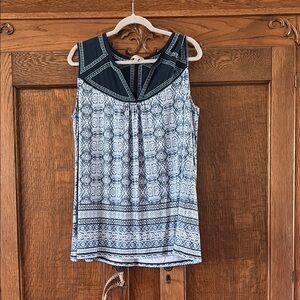 Elaine Rose Swing sleeveless top